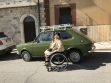 Wheelchair User Travelling In Molise, Italy