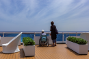 Wheelchair User On Cruise Deck