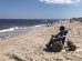 Cory In A Beach Wheelchair